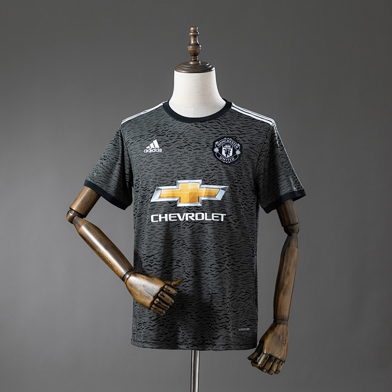 Camiseta retro de visitante del Manchester United 20-21, tallas S-XXL